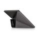 Kobo Forma with black SleepCover in landscape folded into a stand