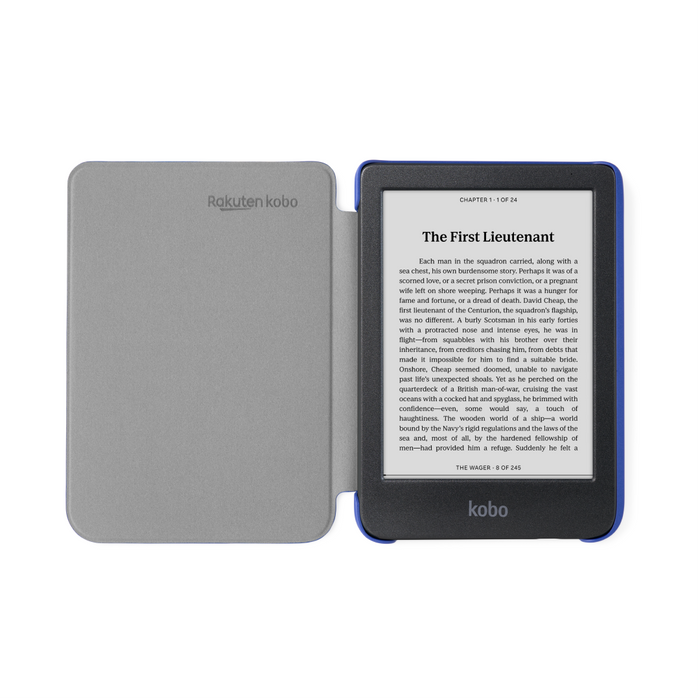 Kobo Clara Colour/BW Basic SleepCover - Cobalt Blue